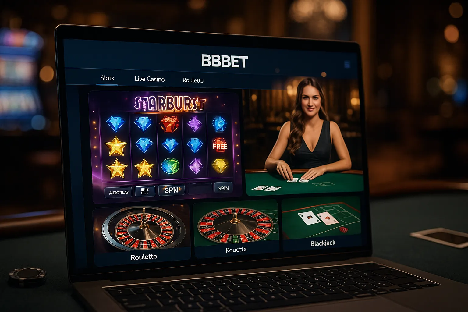 Jogos de cassino online inovadores e emocionantes na BBBET